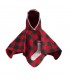 Poncho rouge pour enfant POOK