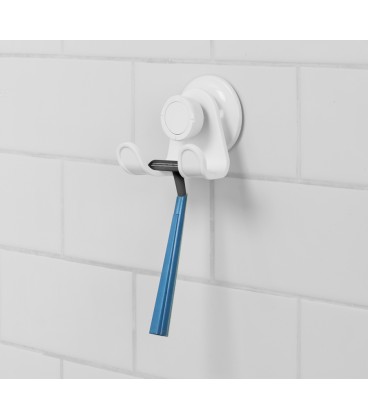 Suction double shower hook FLEX GEL