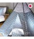 Kid's tipi BLUE TRIANGLE