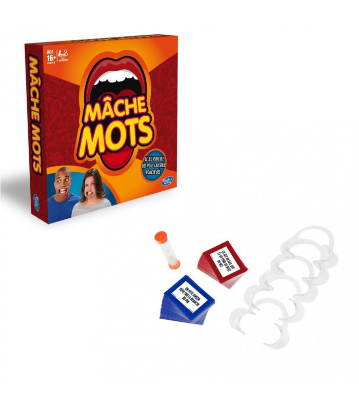 Jeu Mâche mots (Speak out) version française