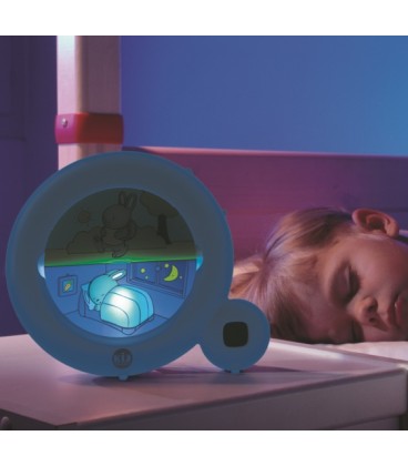 Reveil-matin d'etraînement pour enfant bleu Kid’Sleep