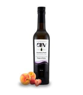 Balsamique blanc Oliv- Fraise & pêche 