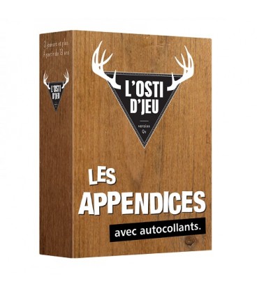 L'Osti d'jeu -  Les appendices