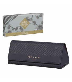 Glasses case cadet blue geo TED BAKER