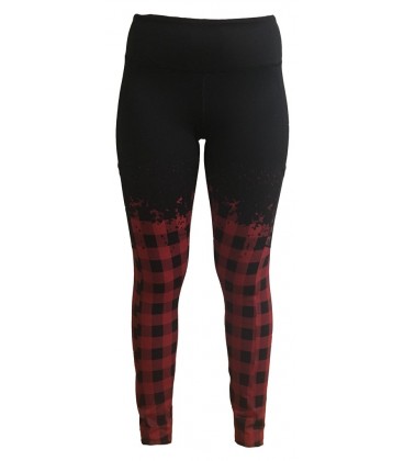 POOK plaid leggings - Huard et compagnie