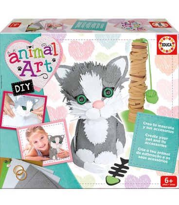 Animal Art DIY Chaton