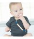 Noah Navy Pacifier Clip