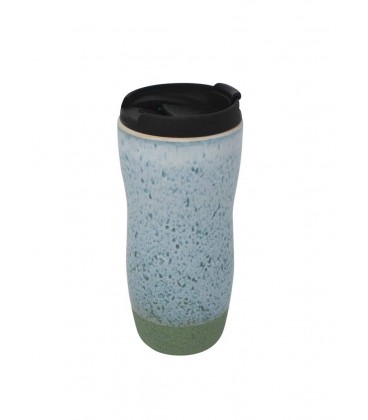Ceramic coffee glass