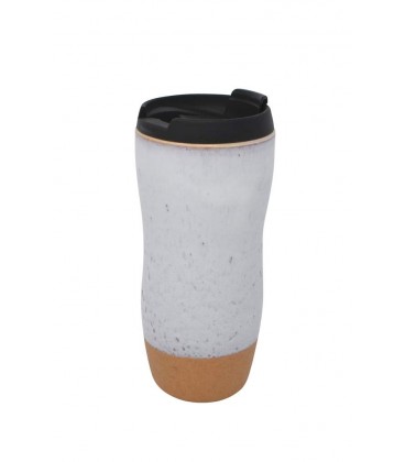 Ceramic coffee glass