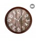 Large wooden wall clock