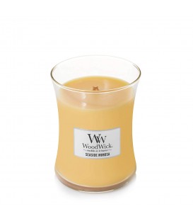 Medium cracking candle WOODWICK SEASIDE MIMOSA