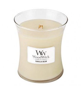 Medium cracking candle WOODWICK VANILLA BEAN