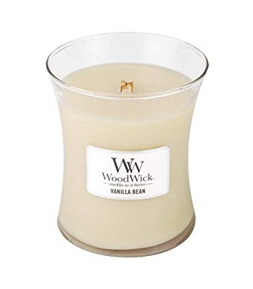 Medium cracking candle WOODWICK VANILLA BEAN
