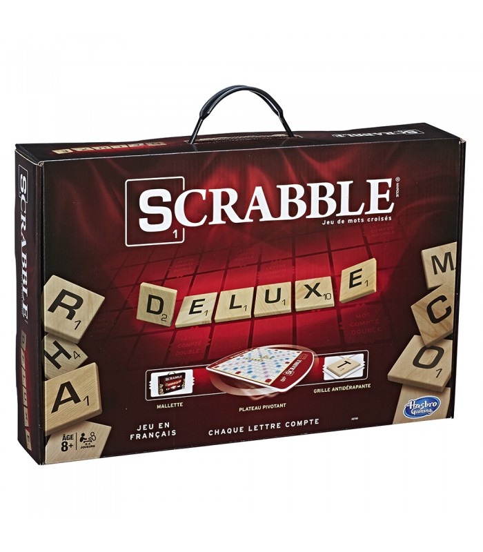 Jeu Scrabble de luxe Version française - Huard et compagnie