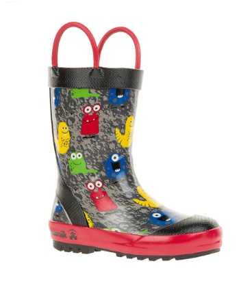 Monsters rain boots TODDLERS