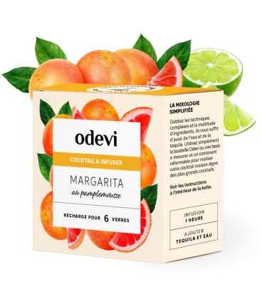 Recharge pour 6 verres Margarita ODEVI