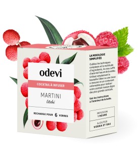 Recharge pour 6 verres Martini ODEVI