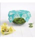 Set of 2 Large Turquoise Reusable Food Wraps Eco collection RICARDO