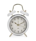 Alarm clock in white