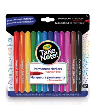 Take Note! Permanent Markers