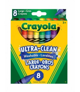 Ultra-Clean Washable Large Crayons