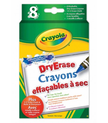 Dry-Erase Washable Crayons