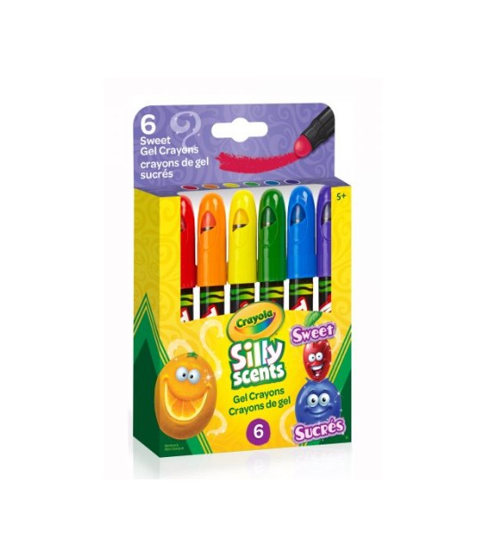 Crayola 2020027 Silly Scent Gel Crayons, Assorted Color - Set of 6, 1 -  Fry's Food Stores