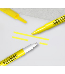 Highlighter brite liner erasable BIC