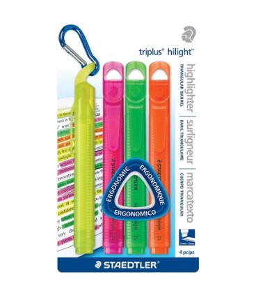 Surligneur staedtler 4 couleurs