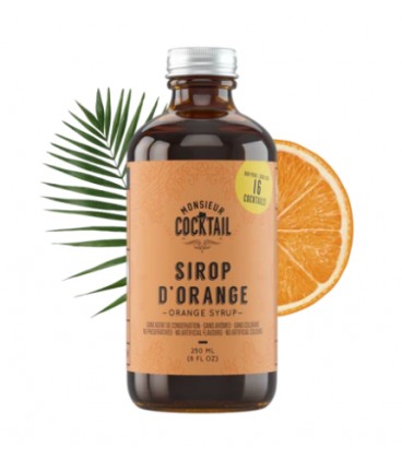 Orange syrup - Monsieur Cocktail