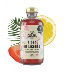 Sirop de licorne - Monsieur Cocktail