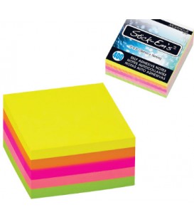 Self adhesive notes neon