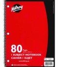 Cahier spirale 80 pages HILROY