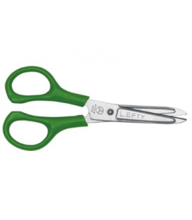 6 ' Left-Handed Green Pointed Tip Scissors