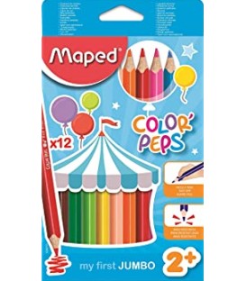 12 jumbo coloured pencils MAPED