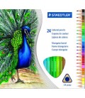 Pack of 24 STAEDTLER colour pencils