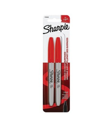 2 red Sharpie pencil