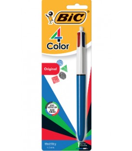 Retractable pen BIC 4 colors