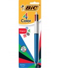 Stylo rétractable BIC 4 couleurs