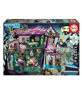 100 pieces Mysterious puzzle - Ghost House French version