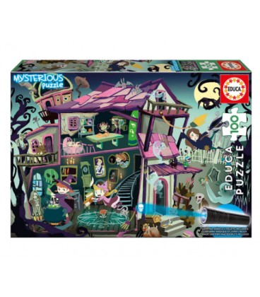100 pieces Mysterious puzzle - Ghost House French version
