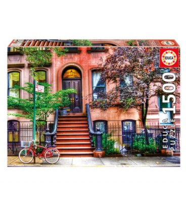 1500 pieces puzzle - Greenwich Village, New York