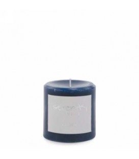 Marine blue candle