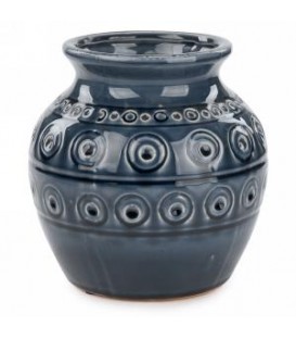 dark blue vase