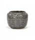 Grey ceramic pot