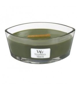 CANDLE CRACKING ELLIPSE WOODWICK FRAISIER FIR