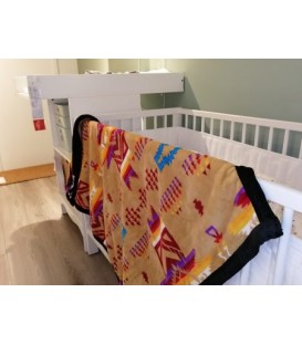 REVERSIBLE BABY BLANKET 40 X 48''