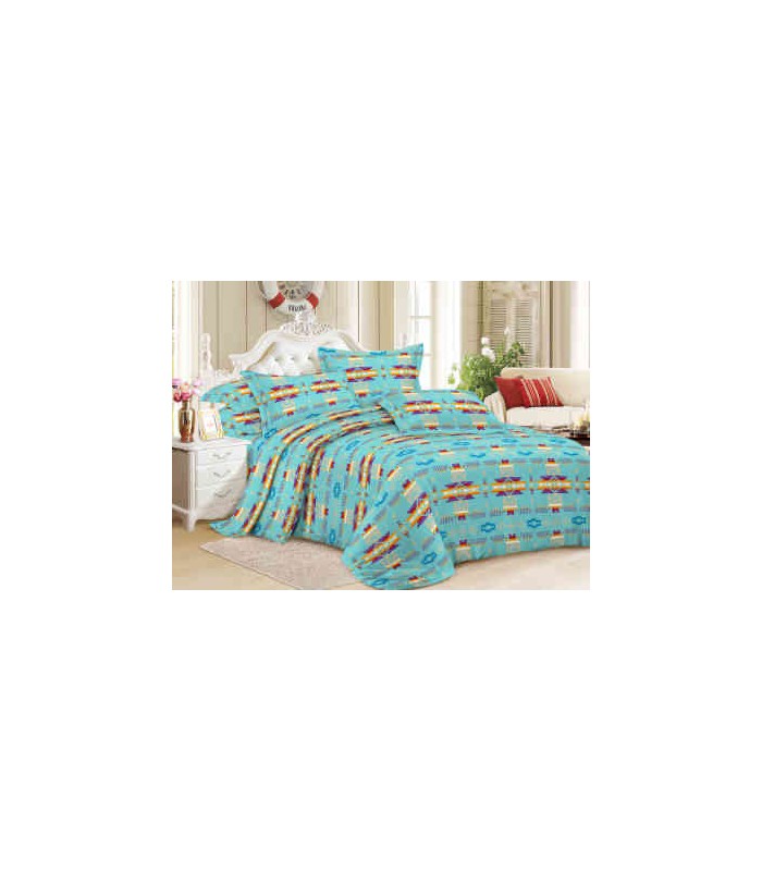 Ensemble De Drap Native Pour Lit Double 54 Huard Et Compagnie