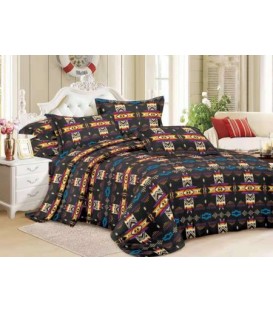 Ensemble de drap native pour lit double