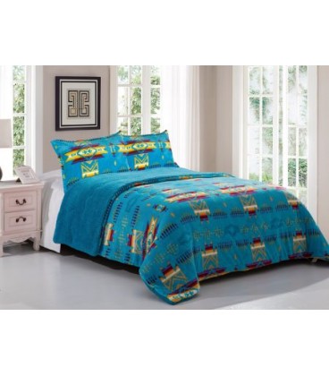 Native 60 ''  queen comforter set